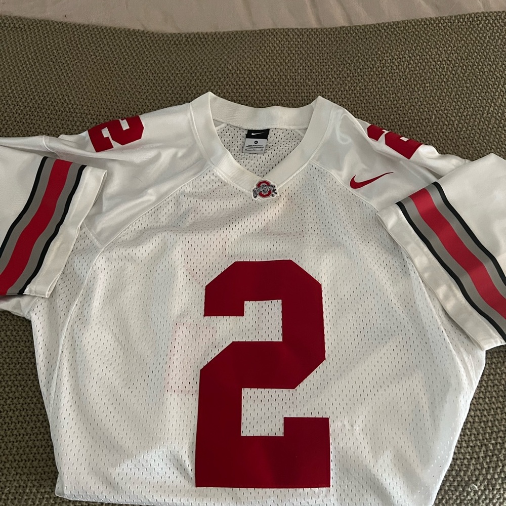 Ohio State University Buckeyes football jersey